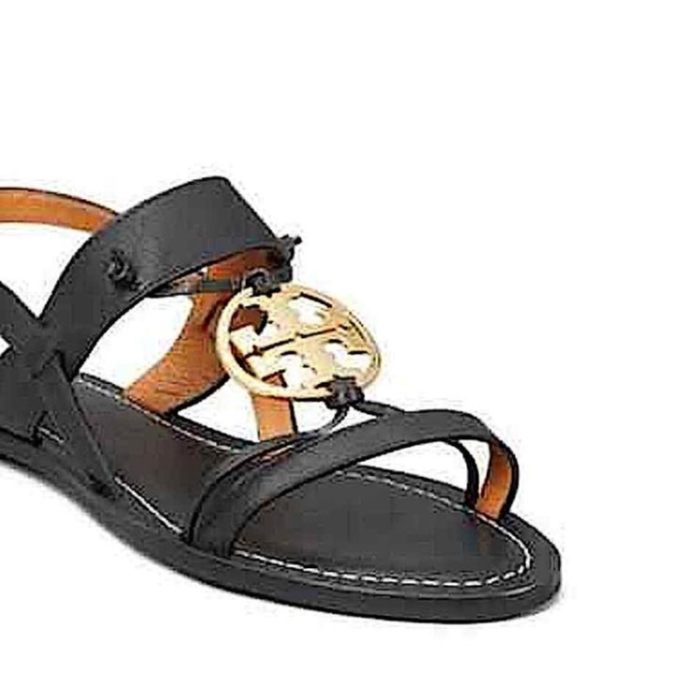 Tory Burch Miller Two-band Camello Sandals